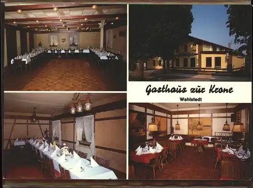Wahlstedt Gasthaus zur Krone Kat. Wahlstedt