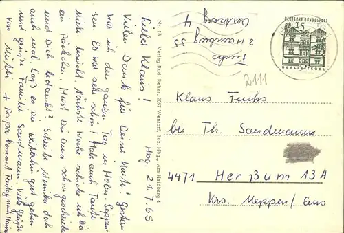 Woerme  Kat. Handeloh