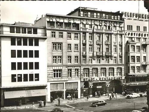 Hamburg Hotel Reichshof Autos Kat. Hamburg