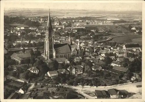 Schleswig Holstein Fliegeraufnahme Dom  / Schleswig /Schleswig-Flensburg LKR