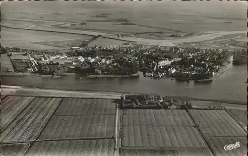 Friedrichstadt Eider Fliegeraufnahme Kat. Friedrichstadt