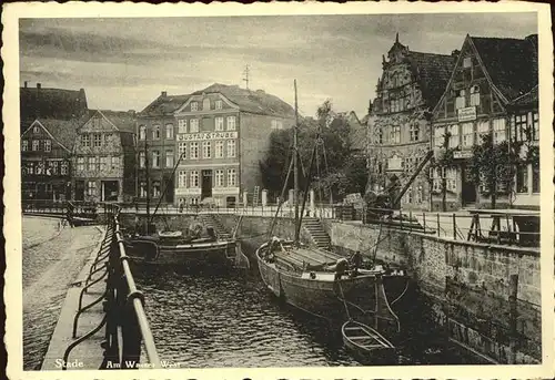 Stade Niederelbe Am Wasser Schiffe / Stade /Stade LKR