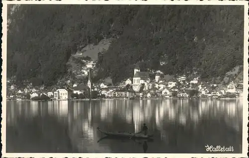 Hallstatt Salzkammergut Boot / Hallstatt /Traunviertel