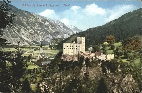 Landeck Tirol Schloss Hungerburg Kat. Landeck