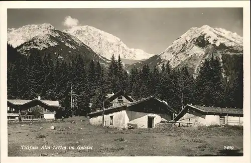 Gaistal Tillfuss Alm Kat. Bad Herrenalb