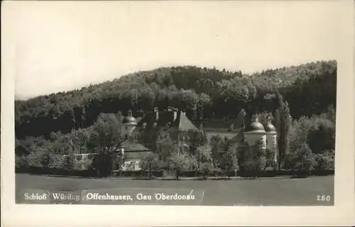 Offenhausen Oberoesterreich Schloss Wuerding Gau Oberdonau Kat. Offenhausen