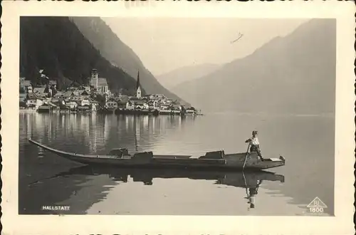 Hallstatt Salzkammergut Boot / Hallstatt /Traunviertel