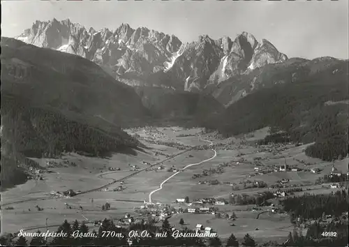 Gosau Oberoesterreich Sommerfrische Gosaukamm / Gosau Salzkammergut /Traunviertel