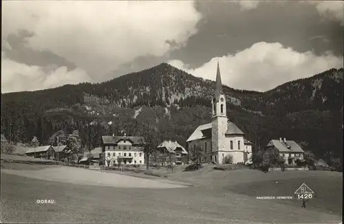 Gosau Oberoesterreich  / Gosau Salzkammergut /Traunviertel