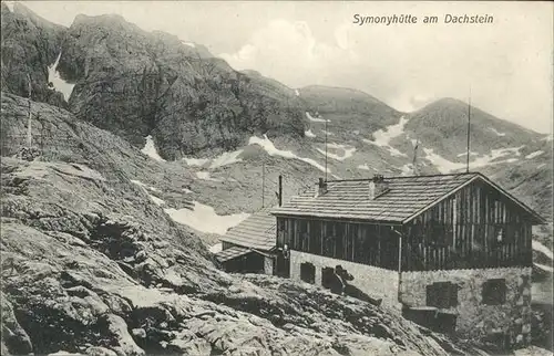 Simonyhuette Symonyhuette Dachstein Kat. Hallstatt