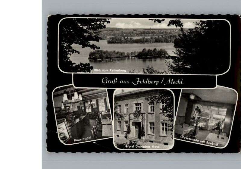Feldberg Mecklenburg Hotel Deutsches Haus Feldberger