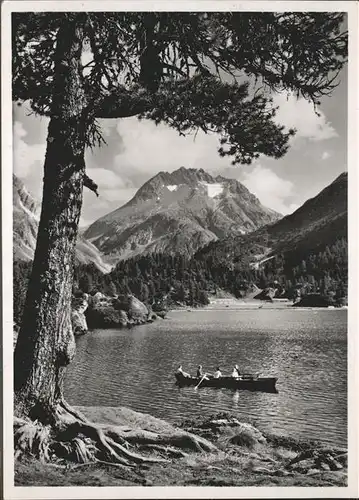 Maloja GR Lago di Cavloccio / Maloja Graubuenden /Bz. Maloja