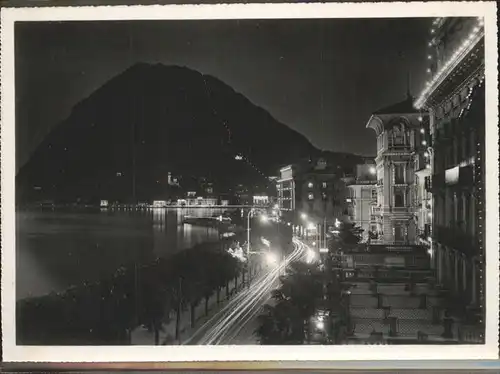 Lugano Quai e Monte S. Salvatore Kat. Lugano