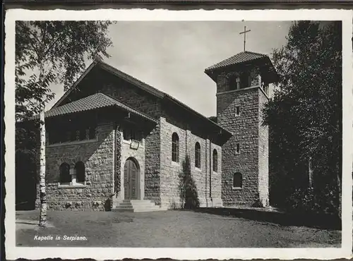 Serpiano TI Kapelle Kat. Lugano