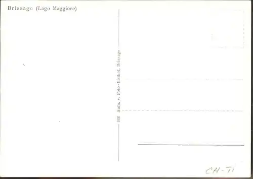 Brissago Lago Maggiore / Brissago /Bz. Locarno