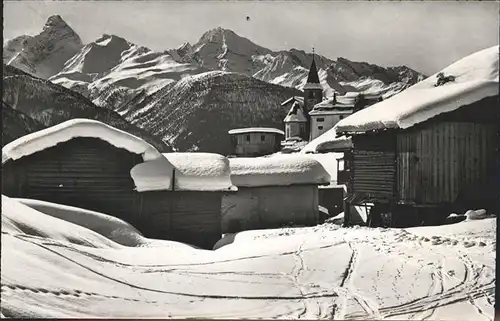 Wiesen Albula Tinzenhorn Kat. Wiesen