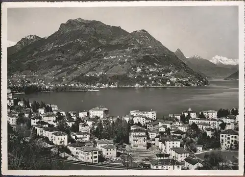 Monte Bre Lugano Lago di Lugano Kat. Monte Bre