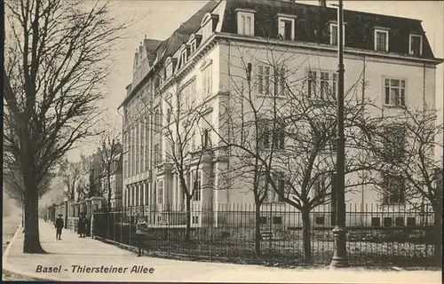 Basel BS Thiersteiner Allee Kat. Basel