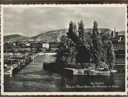 Geneve GE Pont du Mont Blanc Kat. Geneve