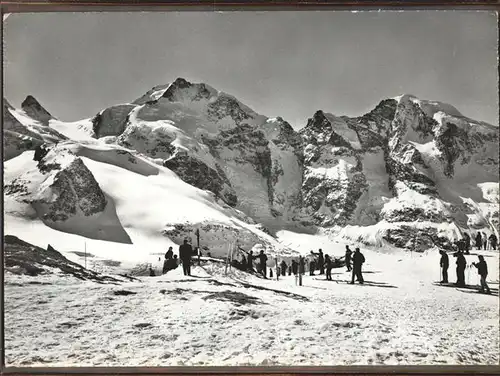 Diavolezza Piz Bernina Piz Morteratsch Kat. Diavolezza