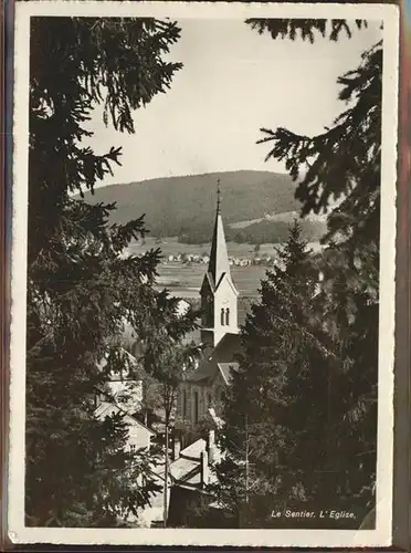 Le Sentier Eglise Kat. Le Sentier