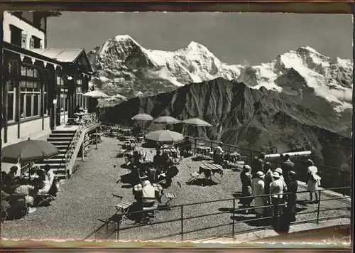 Schynige Platte Eiger Moench Jungfrau Kat. Schynige Platte