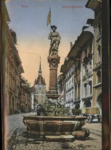 Bern BE Schuetzenbrunnen Kat. Bern