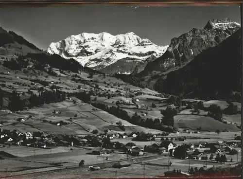 Reichenbach Kandertal BE Scharnachtal Bluemlisalp Kat. Reichenbach Kandertal