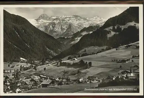 Zweisimmen Wildstrubel Kat. Zweisimmen