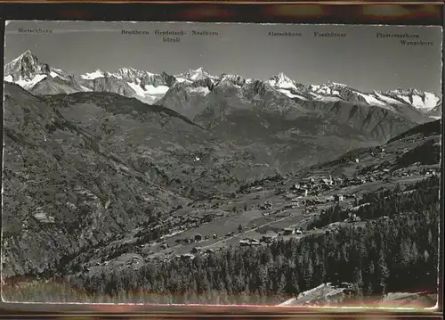 Aletschhorn Passhoerner Breithorn Kat. Aletschhorn