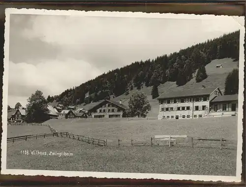 Wildhaus SG Zwingliheim Kat. Wildhaus