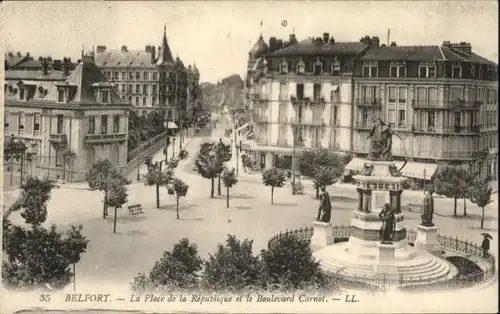 Belfort Place Republique Boulevard Carnot *