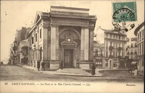 Saint-Raphael Var Saint-Raphael La Poste Rue Charles Gounod x