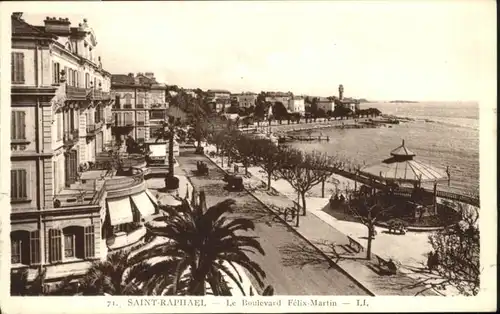 Saint-Raphael Var Saint-Raphael Boulevard Felix Martin *