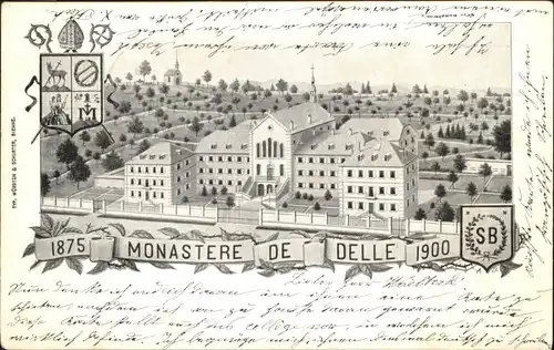 Belfort [handschriftlich] Monastere de Delle x