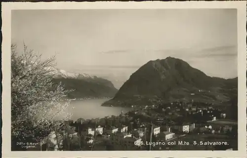 Lugano col Mte S. Salvatore Kat. Lugano