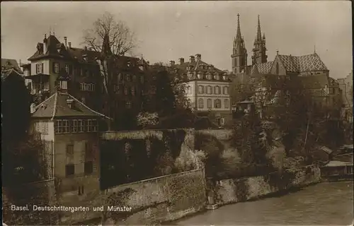 Basel BS Deutschrittergarten Muenster Kat. Basel