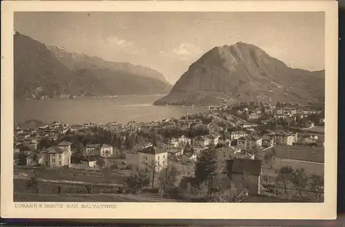 Lugano Monte San Salvatore Kat. Lugano
