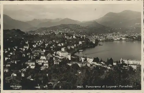 Lugano Paradiso Panorama Kat. Lugano Paradiso