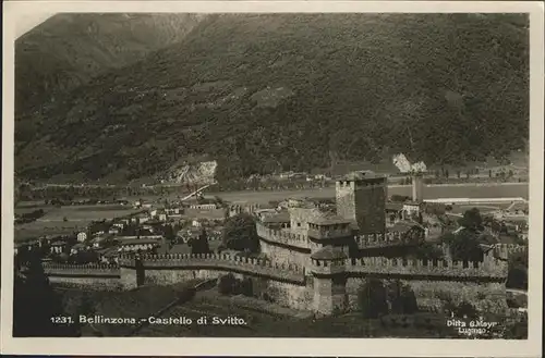 Bellinzona Castello di Svitto Kat. Bellinzona