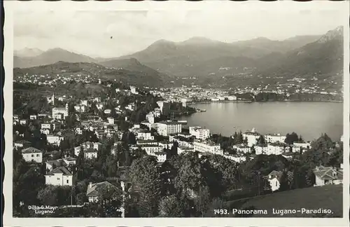 Lugano Paradiso Panorama Kat. Lugano Paradiso