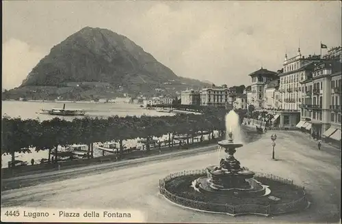 Lugano Piazza della Fontana Kat. Lugano