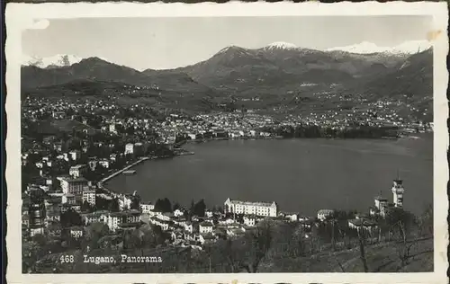 Lugano Panorama Kat. Lugano