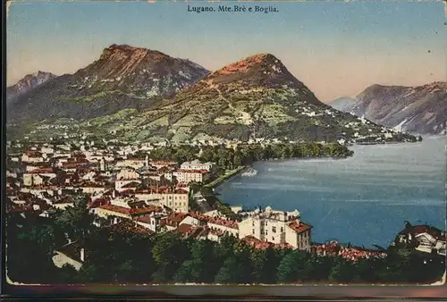 Lugano Mte Bre Boglia Kat. Lugano