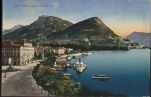 Lugano Quai Monte Bre Kat. Lugano