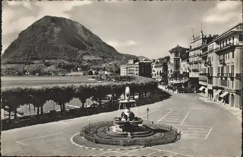 Lugano Monte S. Salvatore Fontana Bossi Kat. Lugano