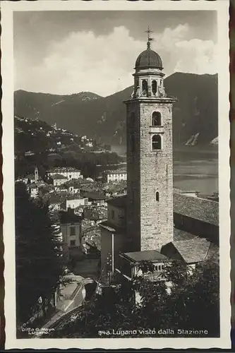 Lugano visto dalla Stazione Kat. Lugano