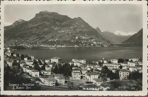 Lugano Paradiso Monte Bre Kat. Lugano Paradiso