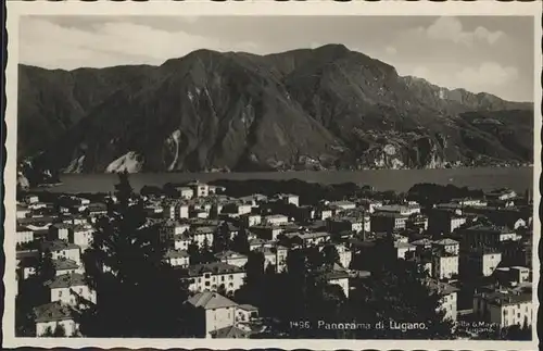 Lugano Panorama Kat. Lugano