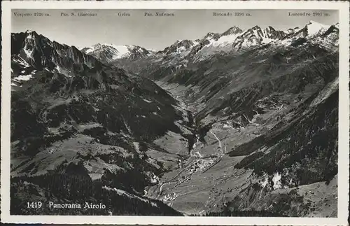 Airolo Panorama Kat. Airolo